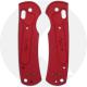 AWT Custom Aluminum Scales for Benchmade Griptilian Knife - Weathered Red Topo Map - USA Made