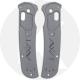 AWT Benchmade Mini Bugout Custom Aluminum Scales - Archon Series - Gunmetal Grey - Cerakote - USA Made