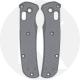 AWT Benchmade Mini Bugout Custom Aluminum Scales - Archon Series - Gunmetal Grey - Cerakote - USA Made