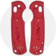 AWT Custom Aluminum Scales for Benchmade Mini Griptilian Knife - Weathered Red - USA Made