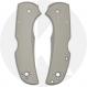 AWT Spyderco Native 5 Lightweight Scales - Aggressive Agent Series - Sniper Grey Anodized - USA Made