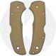 AWT Spyderco Native 5 Lightweight Scales - Agent Aggressive Series - FDE Anodized - USA Made