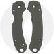 AWT Spyderco Para 3 Custom Aluminum Scales - SKINNY Aggressive Agent Series - Clip Side Liner Delete - Cerakote - Panzer Green K