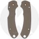 AWT Spyderco Para 3 Custom Aluminum Scales - SKINNY Agent Series - Clip Side Liner Delete - Cerakote - Magpul FDE