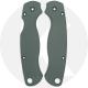 AWT Spyderco Para Military 2 Scales - Agent Series - Clip Side Liner Delete - Cerakote - Charcoal Green