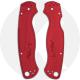 AWT Custom Aluminum Scales for Spyderco Para Military 2 Knife - Weathered Red - USA Made