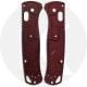AWT Custom Aluminum Scales for Benchmade Bugout Knife - Red - USA Made