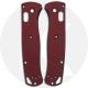 AWT Custom Aluminum Scales for Benchmade Bugout Knife - Red - USA Made