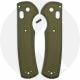 AWT Benchmade Redoubt Custom Aluminum Scales - Archon Series - OD Green Anodized - USA Made