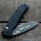 AWT Benchmade Bugout Custom Aluminum Scales - Archon Series - Armor Black - Cerakote - USA Made