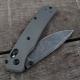 AWT Benchmade Bugout Custom Aluminum Scales - Archon Series - Sniper Grey Anodized - USA Made