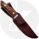 Beretta Loveless JK201A02 Fixed Blade Knife - Stainless Steel Drop Point - Quince Wood - Discontinued - BNIB