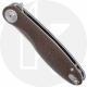 Byond EDC 2104-BRN Eurus Knife - 14C28N - Brown Micarta