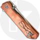 Boker Kihon Assisted Copper 01BO165 - Lucas Burnley EDC - Stonewash D2 Harpoon - Copper - Assisted Flipper Folder