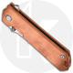 Boker Kihon Assisted Copper 01BO165 - Lucas Burnley EDC - Stonewash D2 Harpoon - Copper - Assisted Flipper Folder