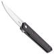 Boker Plus Mini Kwaiken Flipper Folder, Carbon Fiber, 01BO283
