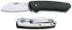 Boker Cox Pro G10 01BO314 - Jens Anso - Hairline D2 Sheepfoot - Black G10 and SS - Frame Lock Folder