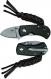 Boker Rockhopper 01BO317 - Michael Reinhold - Compact EDC - Satin D2 Drop Point - Black G10 - Liner Lock Folder