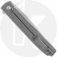 Boker Plus Urban Trapper Knife - Polished VG-10 Modified Clip Point - Bored Titanium - Flipper Folder