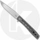 Boker Plus Urban Trapper Knife - Polished VG-10 Modified Clip Point - Bored Titanium - Flipper Folder