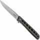 Boker Plus Urban Trapper Grand Flipper Folder, Drilled Titanium Handle, 01BO736