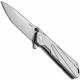 Boker Plus 01BO764 Kihon Tanto Lucas Burnley EDC Stainless Steel Frame Lock Flipper Knife