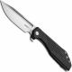 Boker Plus 01BO778 Lateralus G10 JB Stout Clip Point G10 and Stainless Frame Lock Flipper Knife