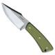 Boker Plus Piranha Fixed Blade Knife with OD Green Handle, 02BO005