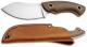 Boker Nessmi Pro 02BO018 - Jesper Voxnaes EDC - Satin D2 - Brown Micarta - Fixed Blade