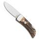 Boker Knives Boker Lock Blade Gents Knife, Stag, BK-1006