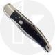 Boker Folding Hunter Lock Blade 111011SGB - Solingen Carbon Steel - Smooth Gray Bone - German Made