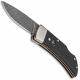 Boker Pocket Bog Oak Damast 111108DAM - Stainless Damascus - Native Bog Oak - German Made