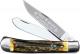 Boker Trapper Knife, Limited Stag with Blade Etch, BK-2525HHE