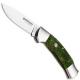 Boker Lock Blade Hunter, Green Bone, BK-3000