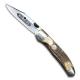Boker Knives Boker Copperliner Knife, Stag Handle, BK-4610