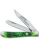 Boker Slimline Trapper, Green Bone, BK-736