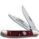 Boker Copperhead Knife, Jigged Red Bone, BK-746