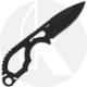 Benchmade 101BK Follow-Up Knife Black Drop Point Fixed Blade Backup Knife