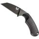 Benchmade Azeria 125BK Knife Black Wharncliffe Fixed Blade Duty Belt Backup