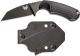 Benchmade Azeria 125BK Knife Black Wharncliffe Fixed Blade Duty Belt Backup