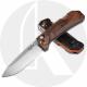 Benchmade 15062 Grizzly Creek Knife - 3.48 Inch S30V Drop Point W/ Folding Gut Hook - Stabilized Wood - Made in the USA