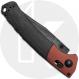 Benchmade 15080BK-04 Crooked River Knife - DLC Battlewash MagnaCut Clip Point - Black Canvas Micarta with Burnt Copper Aluminum