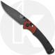 Benchmade 15085BK-04 Mini Crooked River Knife - DLC Battlewash MagnaCut Clip Point - Black Canvas Micarta with Burnt Copper Alum