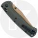 Benchmade Taggedout 15536TN-02 Knife - Tan Cerakote Elmax Clip Point - Deep Olive Grivory - USA Made