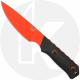 Benchmade Raghorn 15600OR - Orange CruWear Drop Point Fixed Blade - Carbon Fiber - USA Made