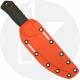 Benchmade Raghorn 15600OR - Orange CruWear Drop Point Fixed Blade - Carbon Fiber - USA Made