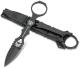 Benchmade Mini SOCP Dagger 173BK - Greg Thompson - Black Double Edge Fixed Blade - USA Made