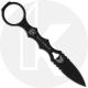 Benchmade Mini SOCP 177BK - Single Piece Black 440C - Spear Point Fixed Blade - Ring Pommel - USA Made