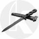 Benchmade SOCP 185BK Fixed Blade Knife - Cobalt Black Cerakote CPM-3V Dagger - Black Peel Ply G10 - USA Made
