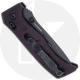 Benchmade Mini Adamas 273BK-2201 - Shot Show Limited Edition - Black CruWear Drop Point - Burgundy Micarta - USA Made